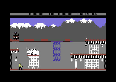 Bruce Lee screenshot 5 for Commodore 64